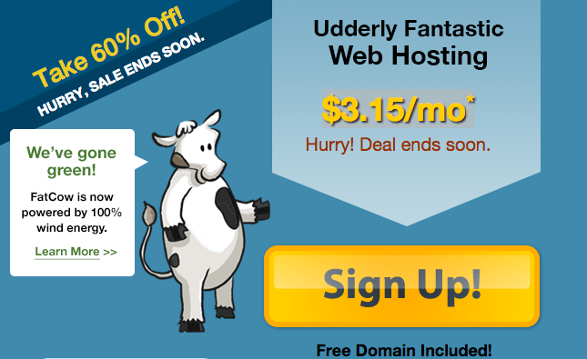 Web Hosting FatCow
