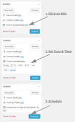 How to Schedule Your WordPress Post Actions