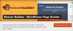 Beaver Builder WordPress Page Builder